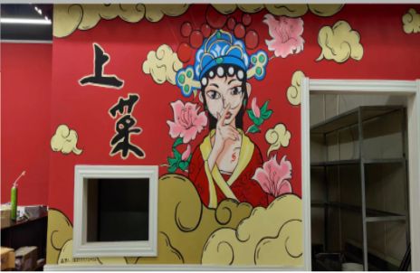 福泉墙体彩绘的发展和应用