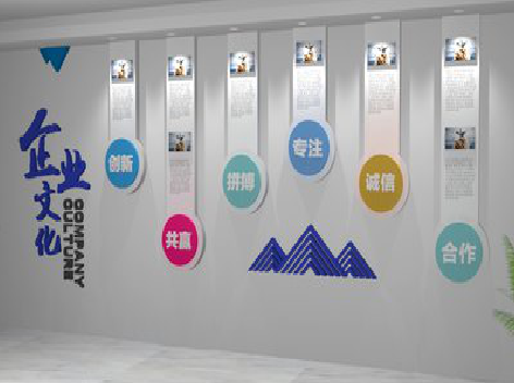 福泉企业文化墙需要传递什么办公文化？