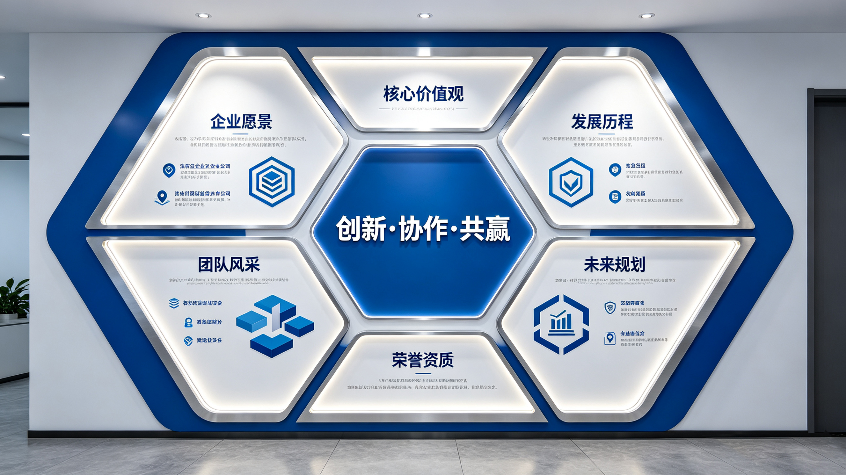 福泉企业文化墙六边形避坑指南（新手常犯5个错误）
